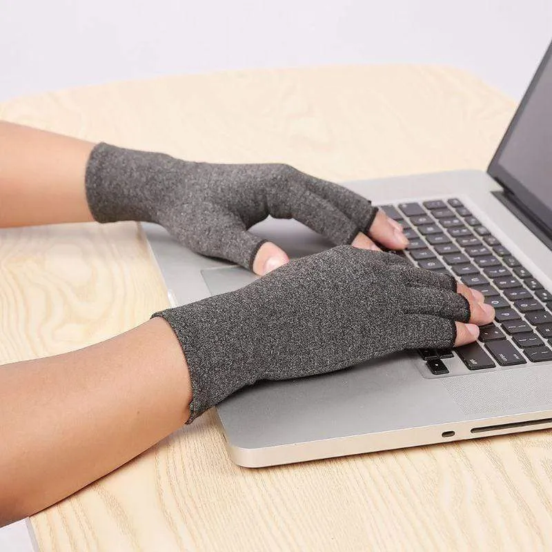 Frauen Männer Arthritis Kompression Handschuhe Fingerlose Gelenk Schmerzen Relief Rheumatoide Arthrose Hand Handgelenk Unterstützung Therapie Fäustlinge