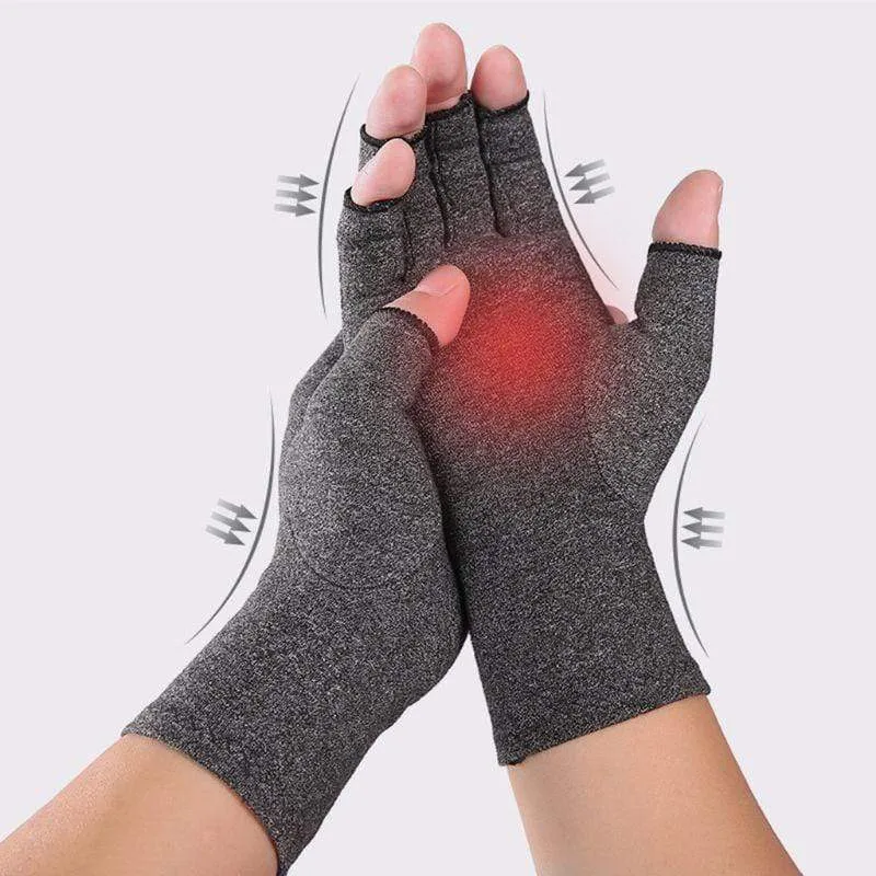 Frauen Männer Arthritis Kompression Handschuhe Fingerlose Gelenk Schmerzen Relief Rheumatoide Arthrose Hand Handgelenk Unterstützung Therapie Fäustlinge
