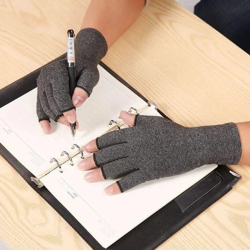 Frauen Männer Arthritis Kompression Handschuhe Fingerlose Gelenk Schmerzen Relief Rheumatoide Arthrose Hand Handgelenk Unterstützung Therapie Fäustlinge