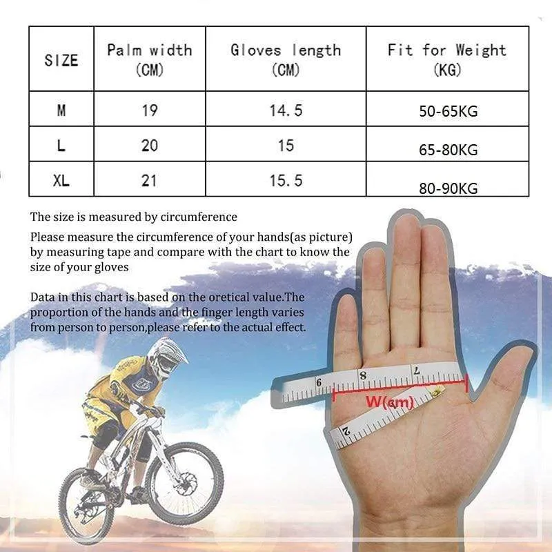 Fahrradhandschuhe, rutschfest, schnelltrocknend, Herren/Damen, Halbfinger-Fahrradhandschuhe, atmungsaktiv, Sommer, Mountainbike, Sporthandschuhe, L/XL, Code
