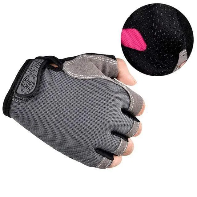 Fahrradhandschuhe, rutschfest, schnelltrocknend, Herren/Damen, Halbfinger-Fahrradhandschuhe, atmungsaktiv, Sommer, Mountainbike, Sporthandschuhe, L/XL, Code