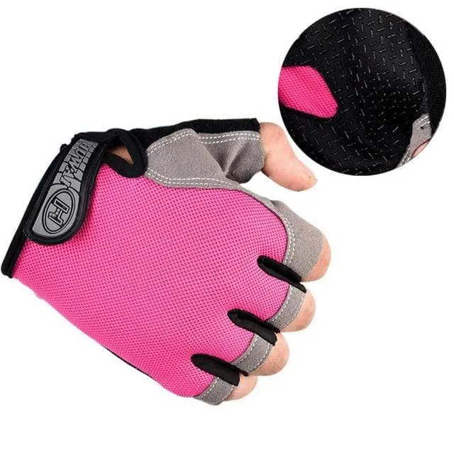 Fahrradhandschuhe, rutschfest, schnelltrocknend, Herren/Damen, Halbfinger-Fahrradhandschuhe, atmungsaktiv, Sommer, Mountainbike, Sporthandschuhe, L/XL, Code