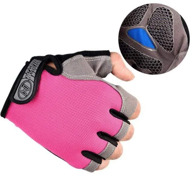 Fahrradhandschuhe, rutschfest, schnelltrocknend, Herren/Damen, Halbfinger-Fahrradhandschuhe, atmungsaktiv, Sommer, Mountainbike, Sporthandschuhe, L/XL, Code