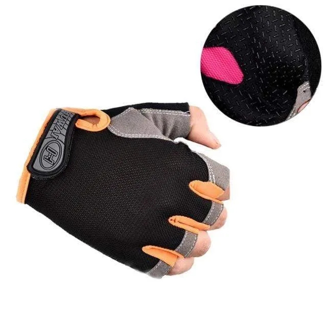 Fahrradhandschuhe, rutschfest, schnelltrocknend, Herren/Damen, Halbfinger-Fahrradhandschuhe, atmungsaktiv, Sommer, Mountainbike, Sporthandschuhe, L/XL, Code