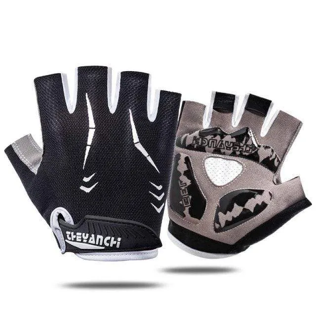 Professionelle Männer Gym Fitness Handschuhe Frauen Halb Finger Gewichtheben Radfahren Handschuhe Nicht-slip Sommer Fahrrad Sport