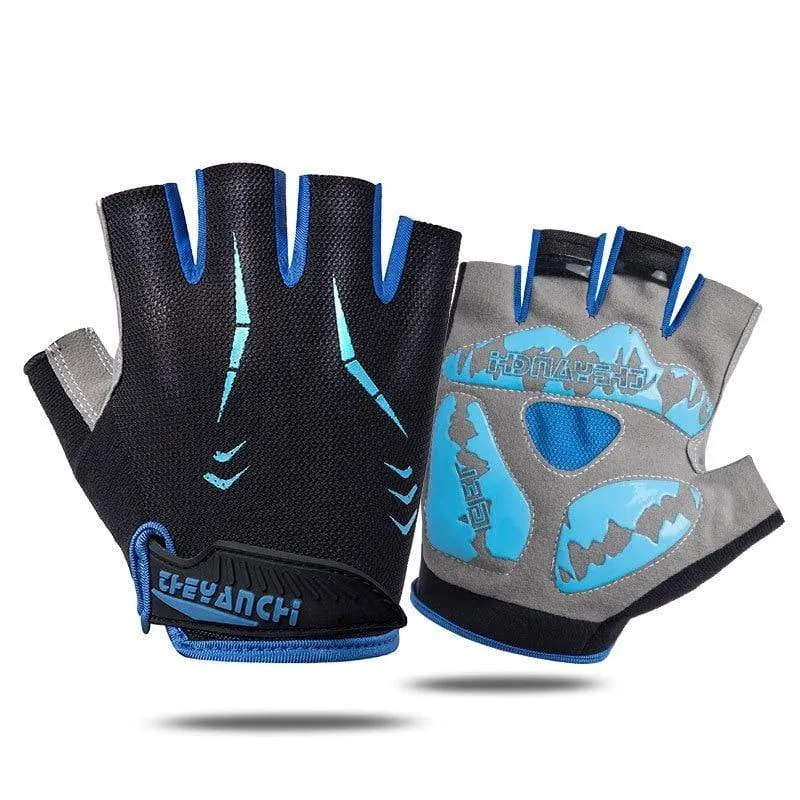 Professionelle Männer Gym Fitness Handschuhe Frauen Halb Finger Gewichtheben Radfahren Handschuhe Nicht-slip Sommer Fahrrad Sport