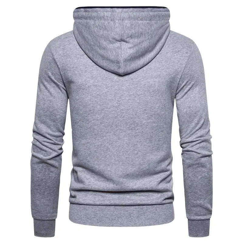 Zipper Cardigan Hoodies Männer Baumwolle Weiches Gefühl Einfarbig männer Sweatshirts Slim Fit Hohe Qualität Hoodied Männer