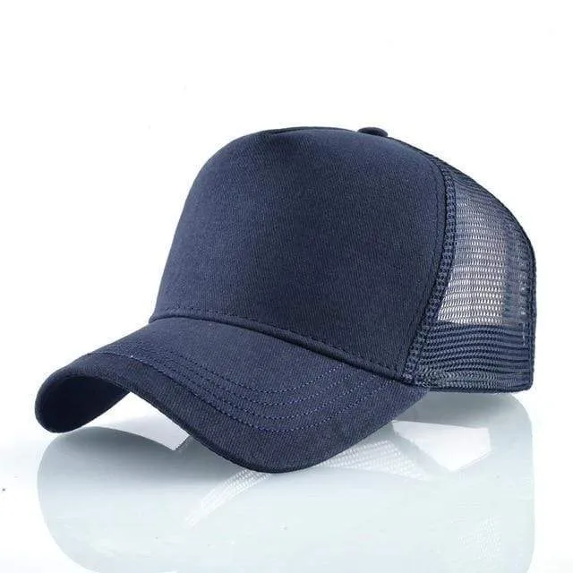Tiere Stickerei Baseball Caps Männer Frauen Snapback Hip Hop Hut Sommer Atmungsaktive Mesh Sonne Gorras Unisex Streetwear Knochen