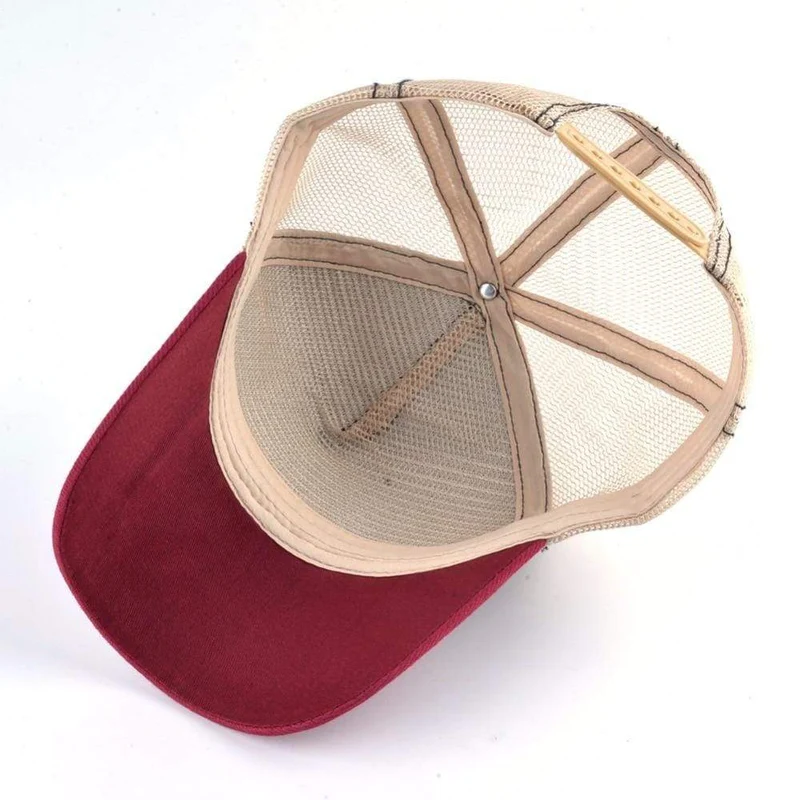 Tiere Stickerei Baseball Caps Männer Frauen Snapback Hip Hop Hut Sommer Atmungsaktive Mesh Sonne Gorras Unisex Streetwear Knochen