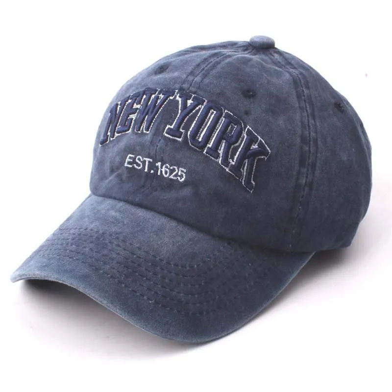 Baseballkappe für Erwachsene aus Baumwolle, gewaschen, Papa-Hüte für Herren, 3D-Stickerei, Grau, Orange, Braun, Marineblau, Khaki, Größe 58 cm