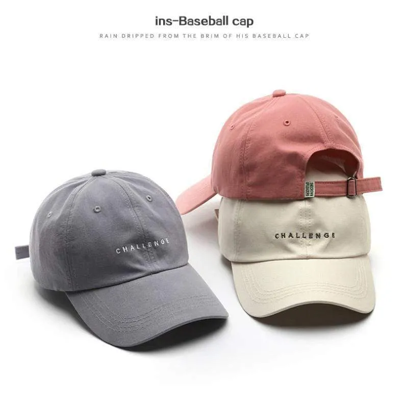 Baseballkappe für Damen und Herren, Sommermode, Visierkappe, Jungen und Mädchen, lässige Snapback-Mütze, CHALLENGE Hip-Hop-Hüte