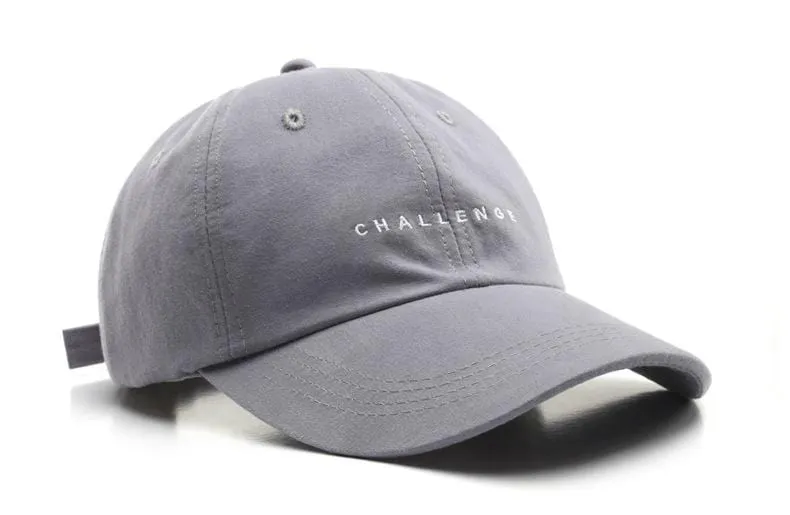 Baseballkappe für Damen und Herren, Sommermode, Visierkappe, Jungen und Mädchen, lässige Snapback-Mütze, CHALLENGE Hip-Hop-Hüte