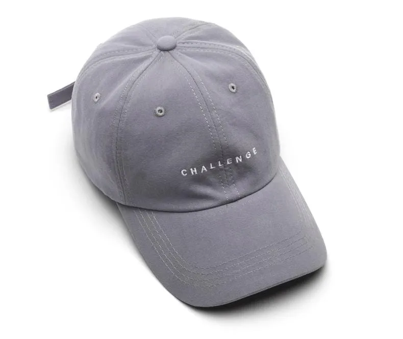 Baseballkappe für Damen und Herren, Sommermode, Visierkappe, Jungen und Mädchen, lässige Snapback-Mütze, CHALLENGE Hip-Hop-Hüte
