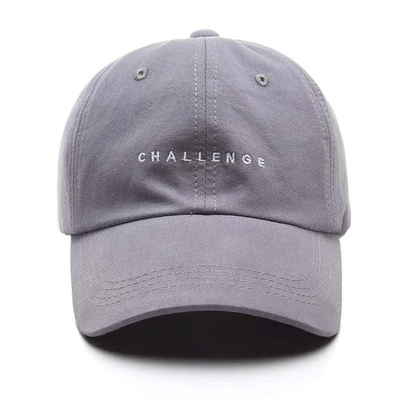 Baseballkappe für Damen und Herren, Sommermode, Visierkappe, Jungen und Mädchen, lässige Snapback-Mütze, CHALLENGE Hip-Hop-Hüte
