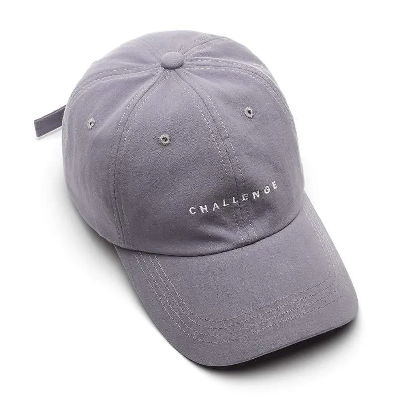 Baseballkappe für Damen und Herren, Sommermode, Visierkappe, Jungen und Mädchen, lässige Snapback-Mütze, CHALLENGE Hip-Hop-Hüte