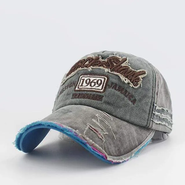 1969 Stickerei Baseball Kappe Mode Snapback Hüte Casquette Knochen Baumwolle Ausgestattet Hut Für Männer Frauen Großhandel 2019