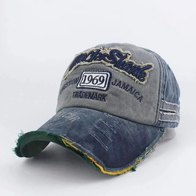 1969 Stickerei Baseball Kappe Mode Snapback Hüte Casquette Knochen Baumwolle Ausgestattet Hut Für Männer Frauen Großhandel 2019