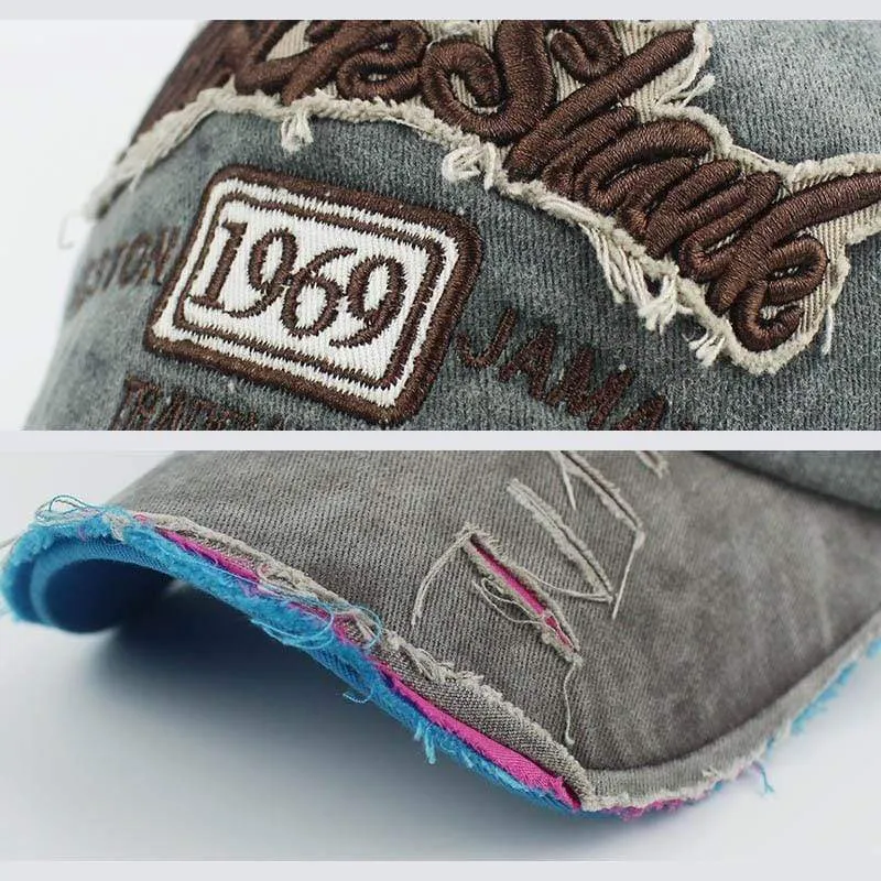 1969 Stickerei Baseball Kappe Mode Snapback Hüte Casquette Knochen Baumwolle Ausgestattet Hut Für Männer Frauen Großhandel 2019
