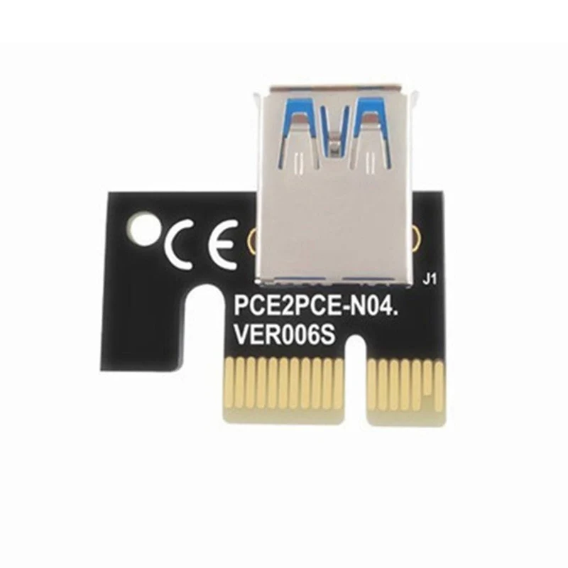 PCI-E Riser 009S 16X Extender PCI-E Riser USB 3.0 Grafikkarte Dedizierte PCIE Verlängerungskabel Adapterkarte