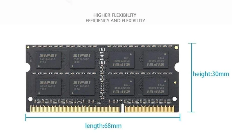 DDR3L 8 GB 4 GB 1600 1333 MHz 1.35 V Laptop-SDRAM SO-DIMM-Speicher-RAM