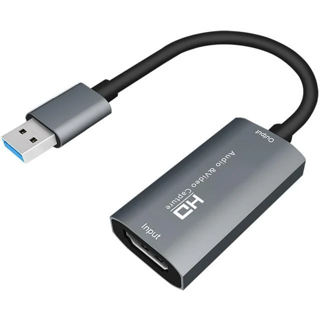 Y & H Audio-Video-Aufnahmekarte HDMI-kompatibel für Typ-C-Aufnahme und Live-Streaming über DSLR, Camcorder, Action-Cam, PS4, Xbox, Switch
