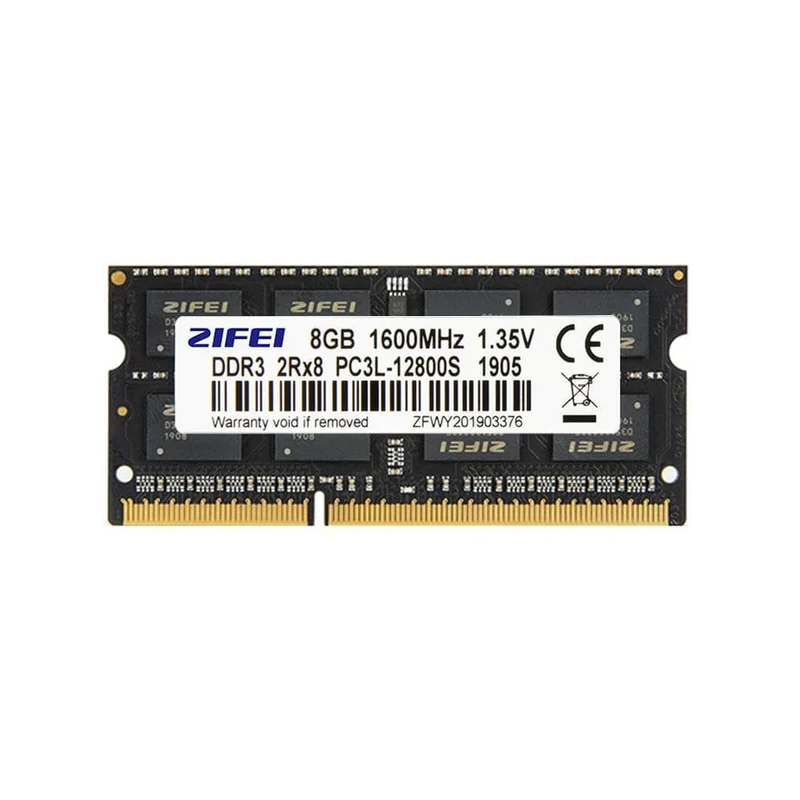 DDR3-RAM 8 GB 1600HMz DDR3L 1866HMz 1333HMz 1.35 V Laptop-RAM-Speicher