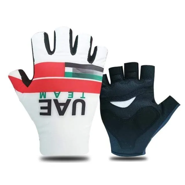 Half Finger ITALIA Fahrradhandschuhe Herren Damen Sommersport Stoßfeste Fahrradhandschuhe Anti Slip MTB Fahrradhandschuh Guantes Ciclismo