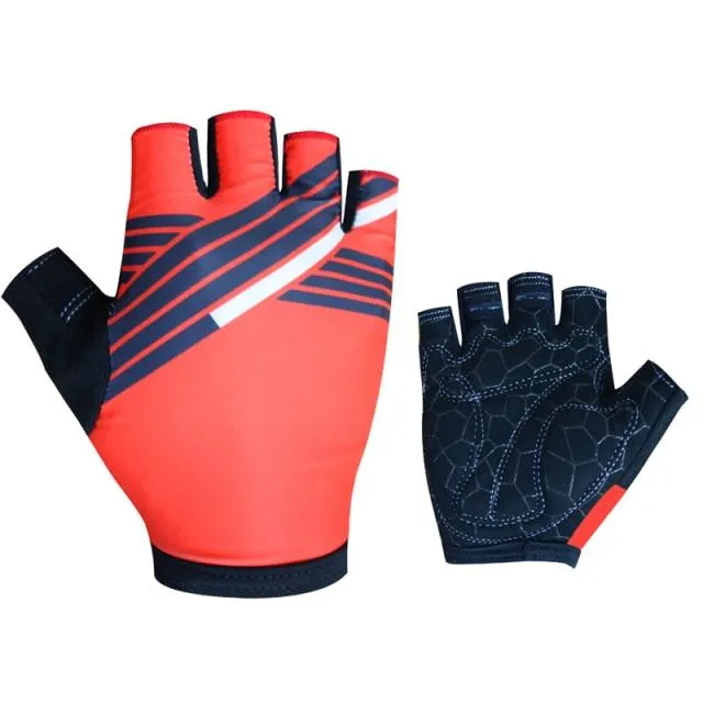 Half Finger ITALIA Fahrradhandschuhe Herren Damen Sommersport Stoßfeste Fahrradhandschuhe Anti Slip MTB Fahrradhandschuh Guantes Ciclismo