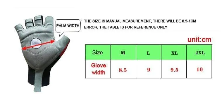 Half Finger ITALIA Fahrradhandschuhe Herren Damen Sommersport Stoßfeste Fahrradhandschuhe Anti Slip MTB Fahrradhandschuh Guantes Ciclismo