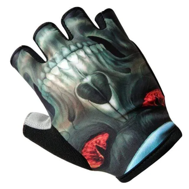 Half Finger ITALIA Fahrradhandschuhe Herren Damen Sommersport Stoßfeste Fahrradhandschuhe Anti Slip MTB Fahrradhandschuh Guantes Ciclismo