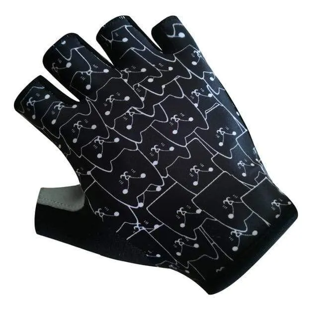 Half Finger ITALIA Fahrradhandschuhe Herren Damen Sommersport Stoßfeste Fahrradhandschuhe Anti Slip MTB Fahrradhandschuh Guantes Ciclismo