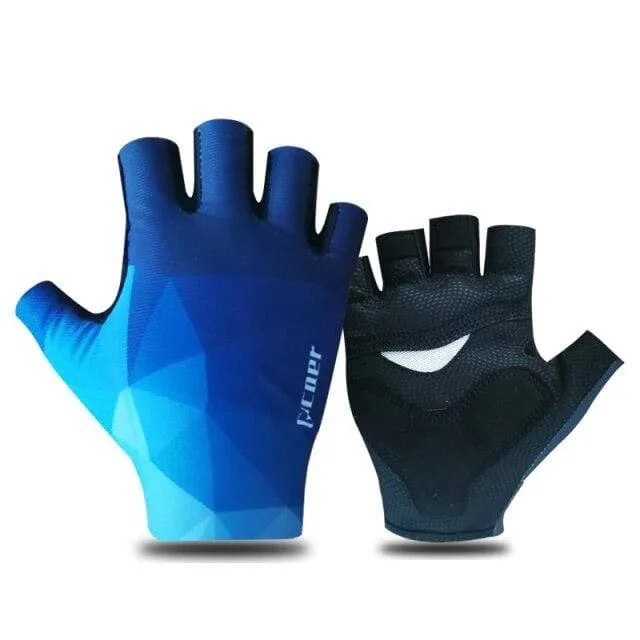 Half Finger ITALIA Fahrradhandschuhe Herren Damen Sommersport Stoßfeste Fahrradhandschuhe Anti Slip MTB Fahrradhandschuh Guantes Ciclismo