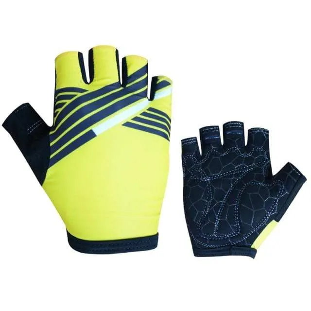Half Finger ITALIA Fahrradhandschuhe Herren Damen Sommersport Stoßfeste Fahrradhandschuhe Anti Slip MTB Fahrradhandschuh Guantes Ciclismo