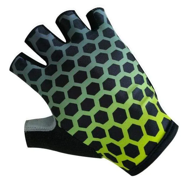 Half Finger ITALIA Fahrradhandschuhe Herren Damen Sommersport Stoßfeste Fahrradhandschuhe Anti Slip MTB Fahrradhandschuh Guantes Ciclismo