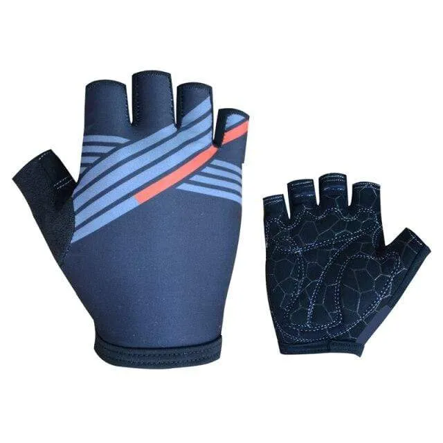 Half Finger ITALIA Fahrradhandschuhe Herren Damen Sommersport Stoßfeste Fahrradhandschuhe Anti Slip MTB Fahrradhandschuh Guantes Ciclismo