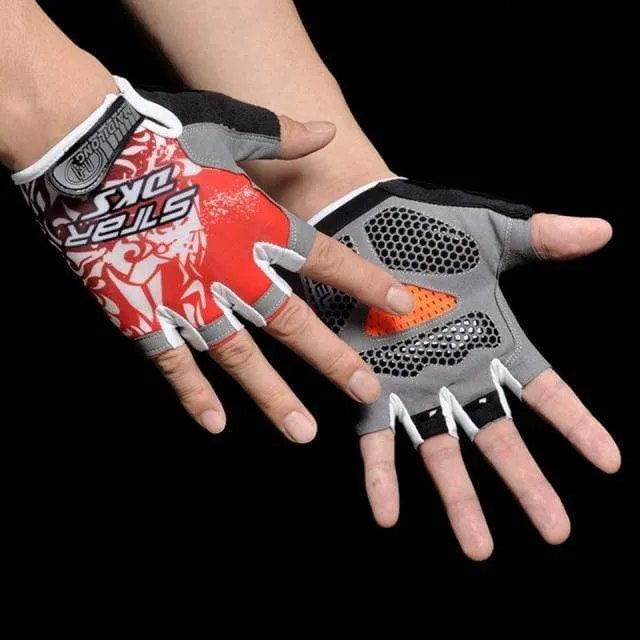 Fahrradhandschuhe Atmungsaktiver Schweiß Bequeme Damen Herren Fahrradhandschuhe Anti-Rutsch Stoßfest Fahrrad Motorradhandschuhe