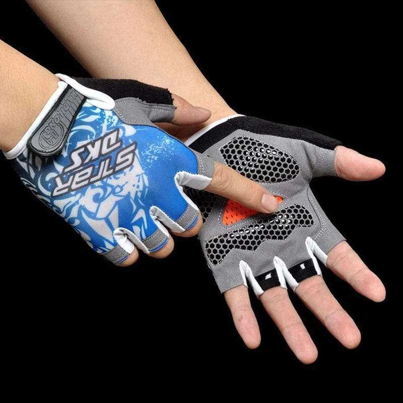 Fahrradhandschuhe Atmungsaktiver Schweiß Bequeme Damen Herren Fahrradhandschuhe Anti-Rutsch Stoßfest Fahrrad Motorradhandschuhe