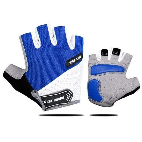 Fahrradhandschuhe Halbfinger Atmungsaktive MTB Rennradhandschuhe Anti-Rutsch-Matte Motorrad Männer Frauen Sport Fahrradhandschuhe