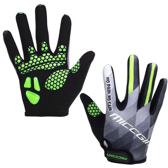 Handschuhe Radfahren Touchscreen GEL Bike Sport Stoßfest Straße Vollfinger Fahrradhandschuh Für Männer Frau MICCGIN