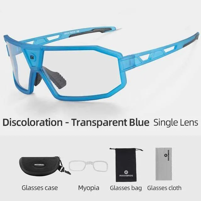 Photochrome Fahrradbrille Fahrradbrille Sport Herren Sonnenbrille MTB Rennrad Brille Schutzbrille