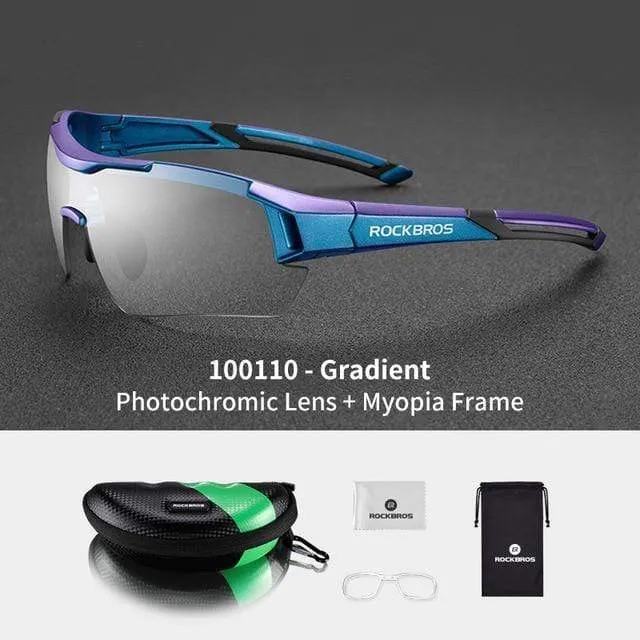 Photochrome Fahrradbrille Fahrradbrille Sport Herren Sonnenbrille MTB Rennrad Brille Schutzbrille