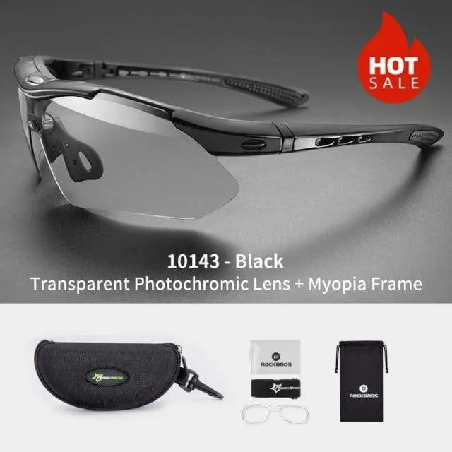 Photochrome Fahrradbrille Fahrradbrille Sport Herren Sonnenbrille MTB Rennrad Brille Schutzbrille
