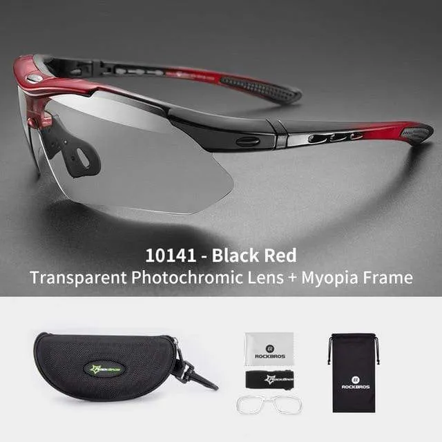 Photochrome Fahrradbrille Fahrradbrille Sport Herren Sonnenbrille MTB Rennrad Brille Schutzbrille
