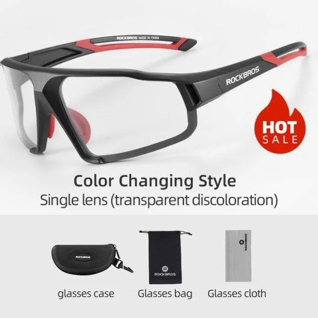 Photochrome Fahrradbrille Fahrradbrille Sport Herren Sonnenbrille MTB Rennrad Brille Schutzbrille