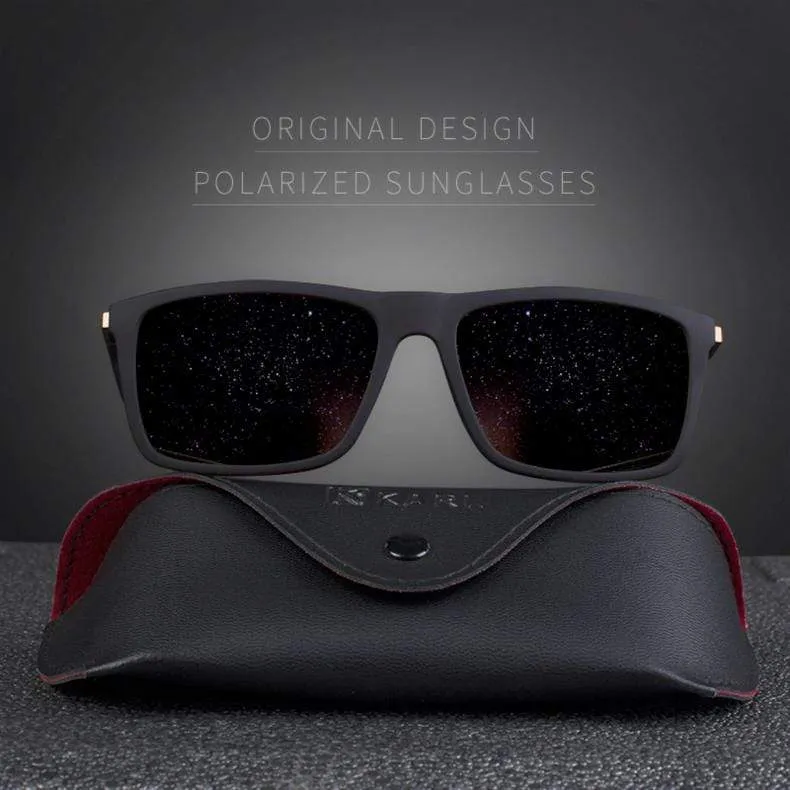 Polarisierte Sonnenbrille Männer Luxus Marke Aluminium Sonnenbrille Platz Fahren Sonnenbrille Schwarz Männlichen Angeln Brillen Frauen