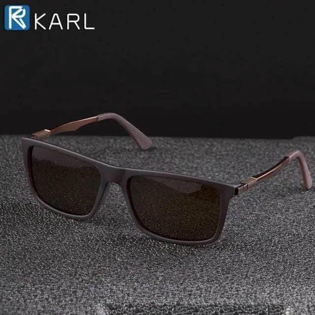 Polarisierte Sonnenbrille Männer Luxus Marke Aluminium Sonnenbrille Platz Fahren Sonnenbrille Schwarz Männlichen Angeln Brillen Frauen