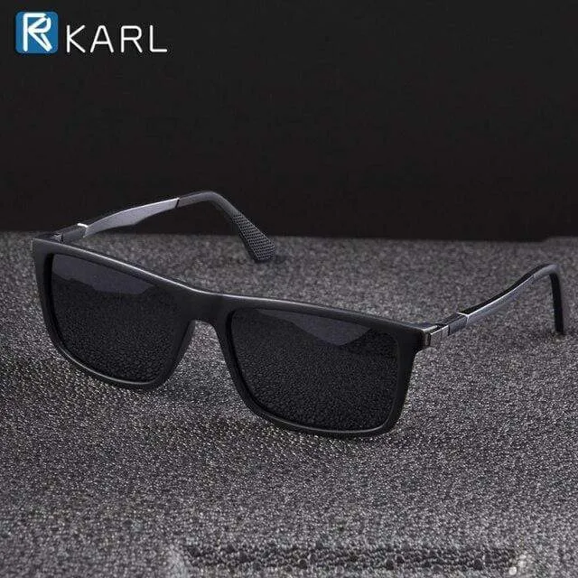 Polarisierte Sonnenbrille Männer Luxus Marke Aluminium Sonnenbrille Platz Fahren Sonnenbrille Schwarz Männlichen Angeln Brillen Frauen