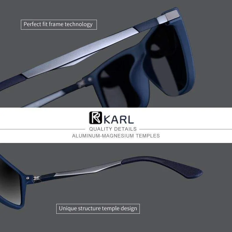 Polarisierte Sonnenbrille Männer Luxus Marke Aluminium Sonnenbrille Platz Fahren Sonnenbrille Schwarz Männlichen Angeln Brillen Frauen