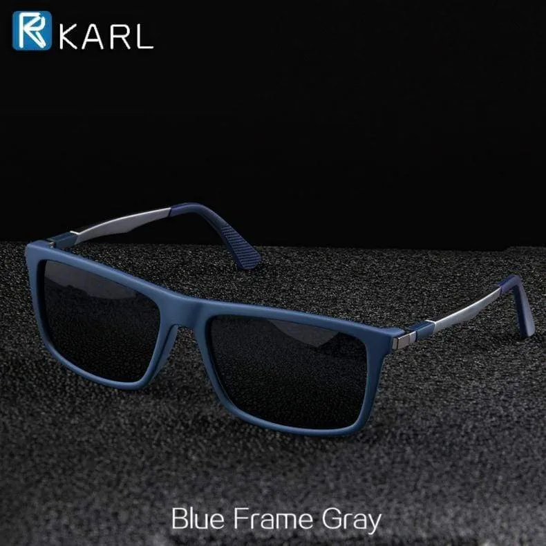 Polarisierte Sonnenbrille Männer Luxus Marke Aluminium Sonnenbrille Platz Fahren Sonnenbrille Schwarz Männlichen Angeln Brillen Frauen