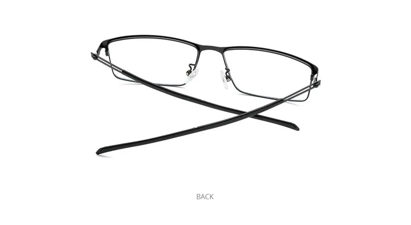 Titanlegierung Brillengestell Männer Quadrat Brillen Myopie Optische Rahmen Koreanische Schraubenlose Brillen F1010